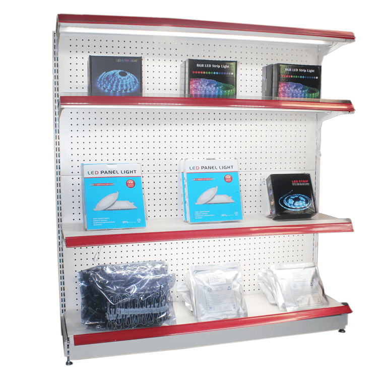 led aluminum profile with magnetic installation Shelves shelving led profile programmable led light bar