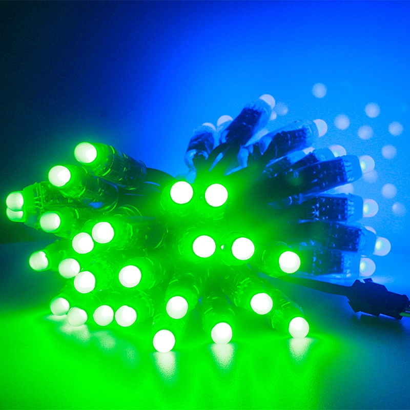 outdoor ip68 single string led rgb ws 2811 12mm 5v 12v facade dmx linear led pixel ws2811 modul mesh