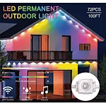 Introducing Our Latest Innovation: LED Permanent Pixel Lights - Transforming Holiday Lighting