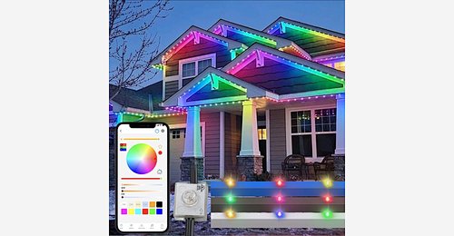 LED permanent pixel light, let the light follow your heart-Gouly