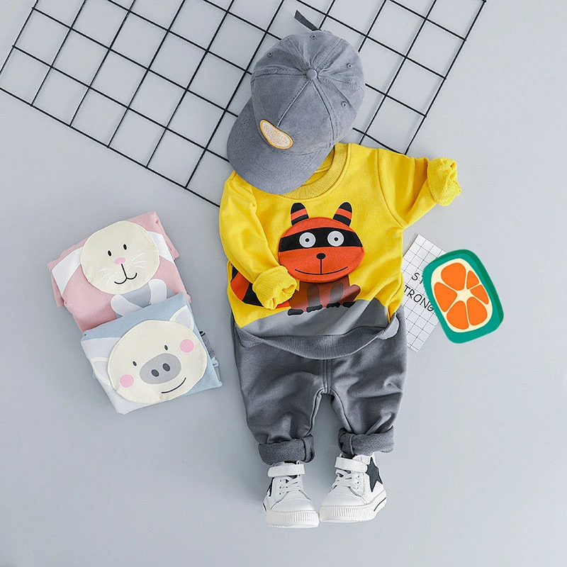 Baby girls 2 pcs set Baby Clothes For Kids long sleeve sweater sets