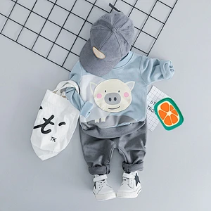 Baby girls 2 pcs set Baby Clothes For Kids long sleeve sweater sets