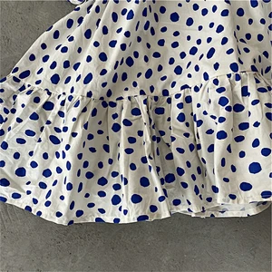 Summer girl floral dress baby girl frock dress design new arrivals