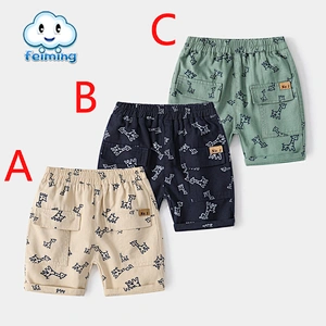 Hot Selling Summer Kid Boy Clothing Frock Design  Pants Of Child Clothes