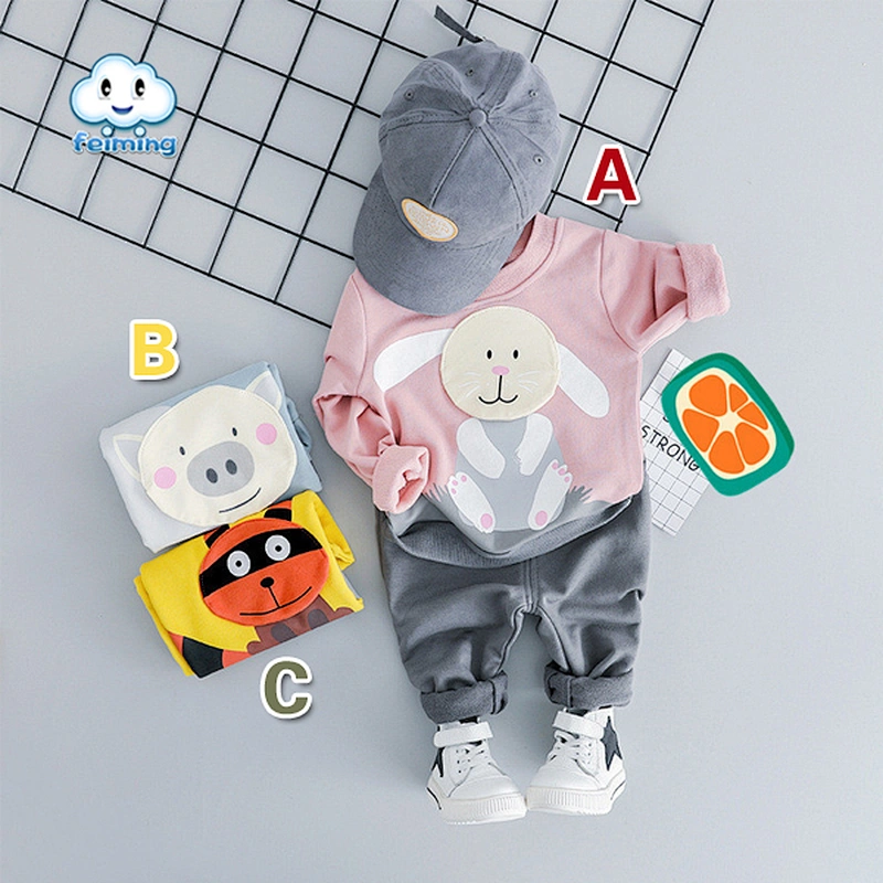 Baby girls 2 pcs set Baby Clothes For Kids long sleeve sweater sets