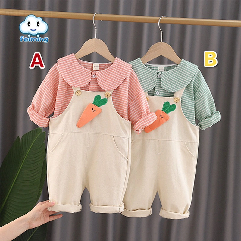 1-5 Years Baby Girls' Fall Overalls of 2022