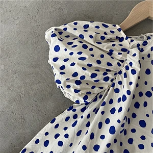 Summer girl floral dress baby girl frock dress design new arrivals