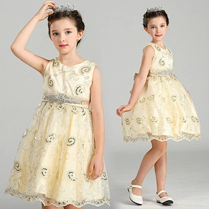 Popular Princess Party Dress Delicate Graceful girl party dress Clothes