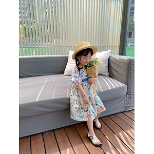 Wholesale cute infant&toddler girl dress kids girls plaid skirt
