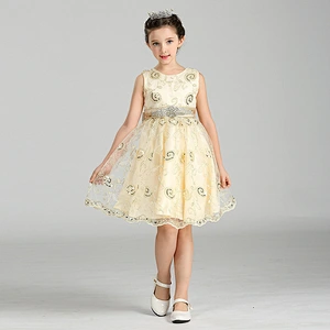 Popular Princess Party Dress Delicate Graceful girl party dress Clothes