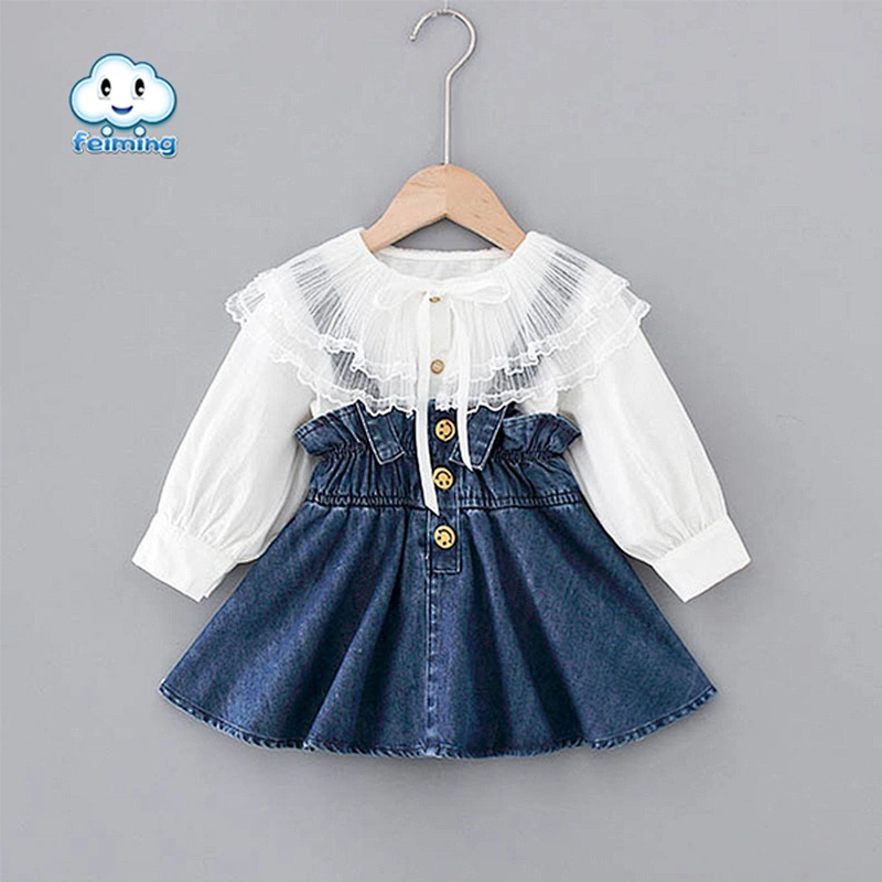 Autumn Fashion kids autumn dress set