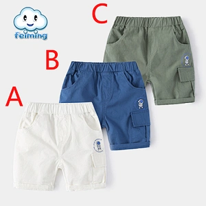 High Quality Children Clothes Wholesale Kids Trousers Casual Pants Short Kids Pants Boys Pants