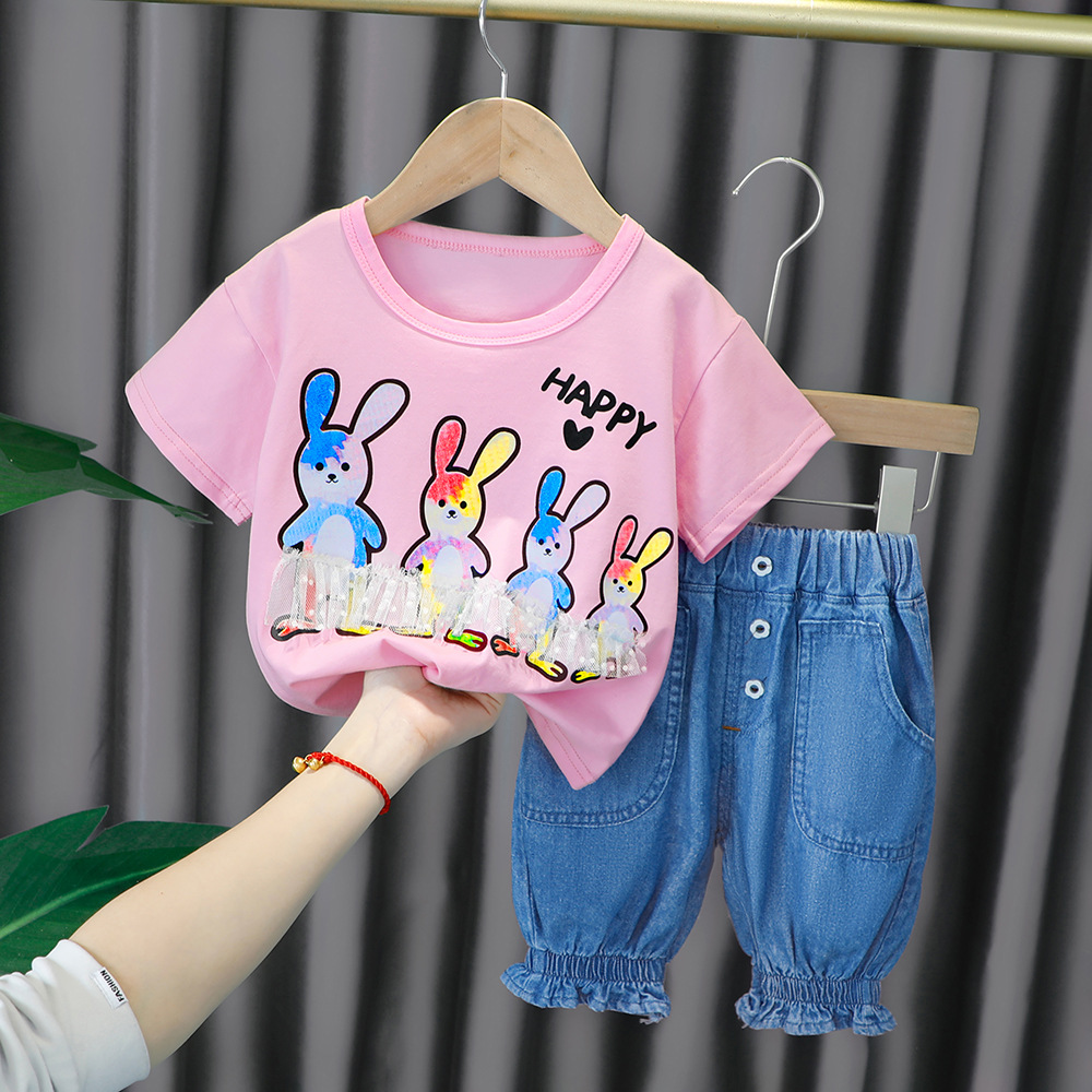 printed t shirt set