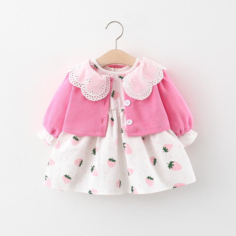 Baby girls pink color dress