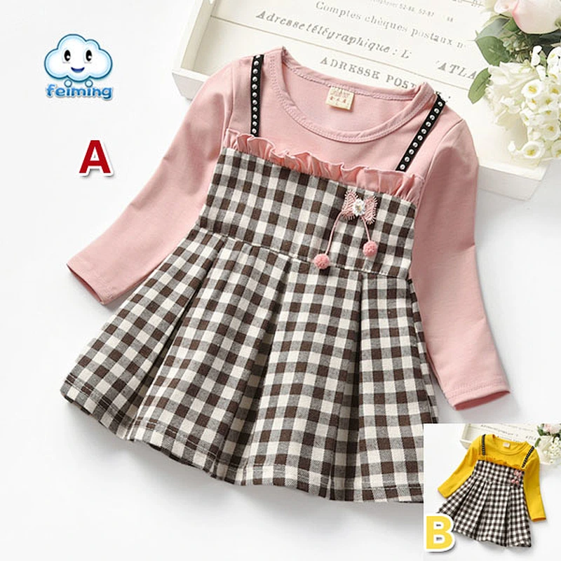 floral baby dress for girl baby casual dresses princess baby dress