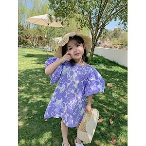 Kids good flower girl dress for kids summer spring vintage dress for kids