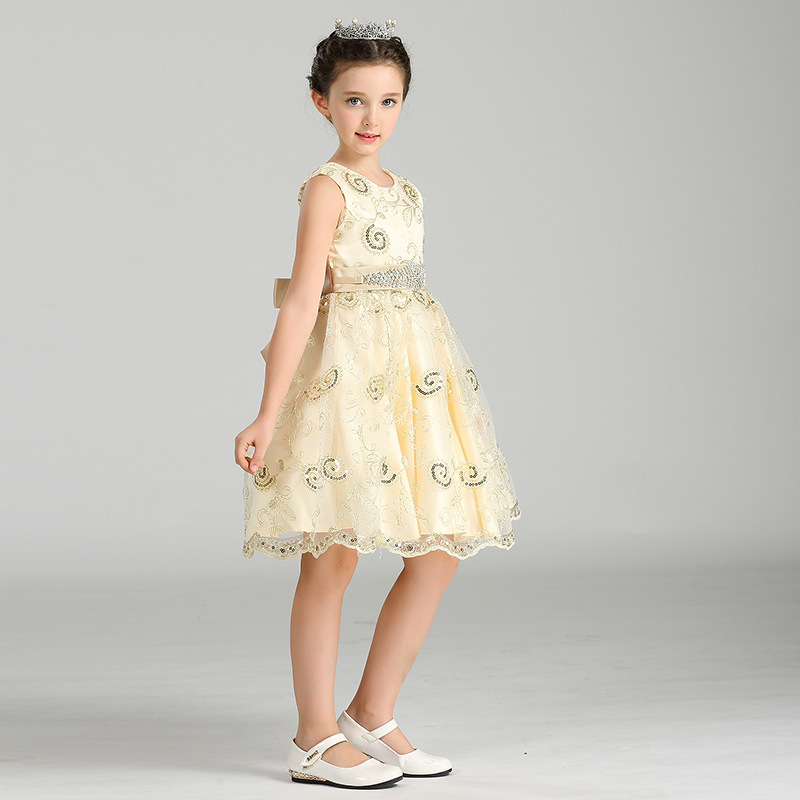 kid grown party dress