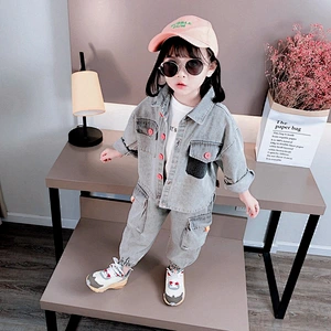 Infant Little Baby Girls Clothing Set autumn girls tow-pieces suit