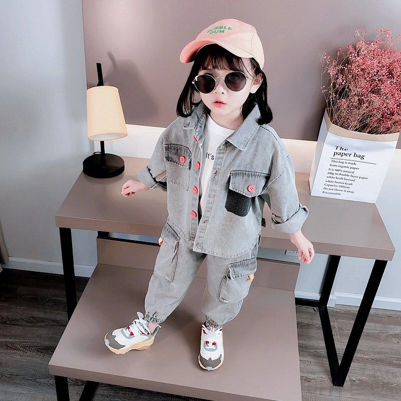 Infant Little Baby Girls Clothing Set autumn girls tow-pieces suit