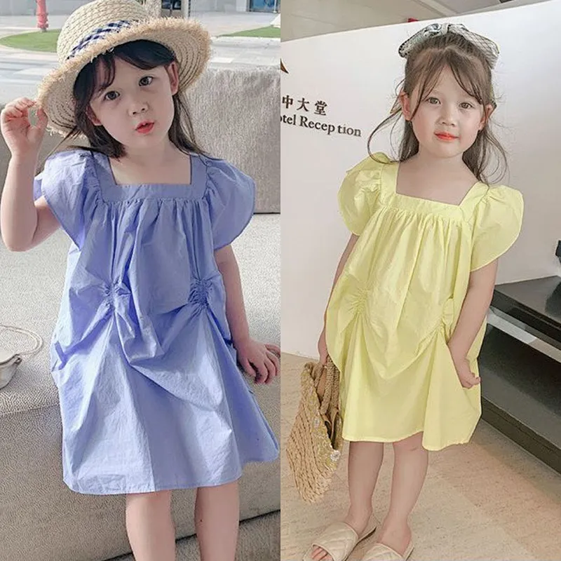 New Style dress for kids girls summer cotton dress for kids