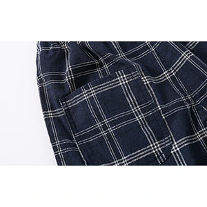 Fashion design checker kids pants boy kids pants for baby kids