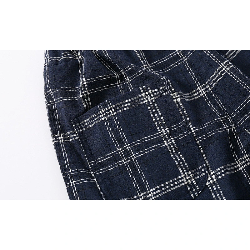 Fashion design checker kids pants boy kids pants for baby kids
