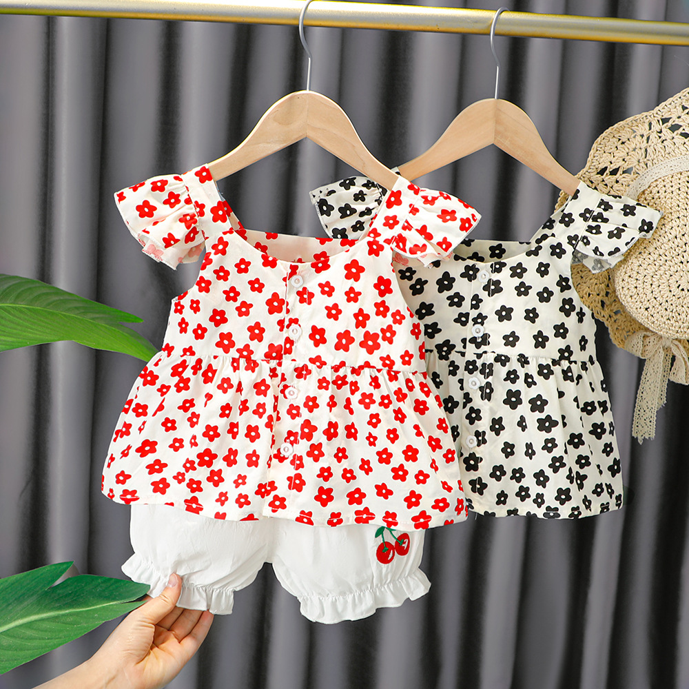 Hot sale Girls Summer Clothing Set
