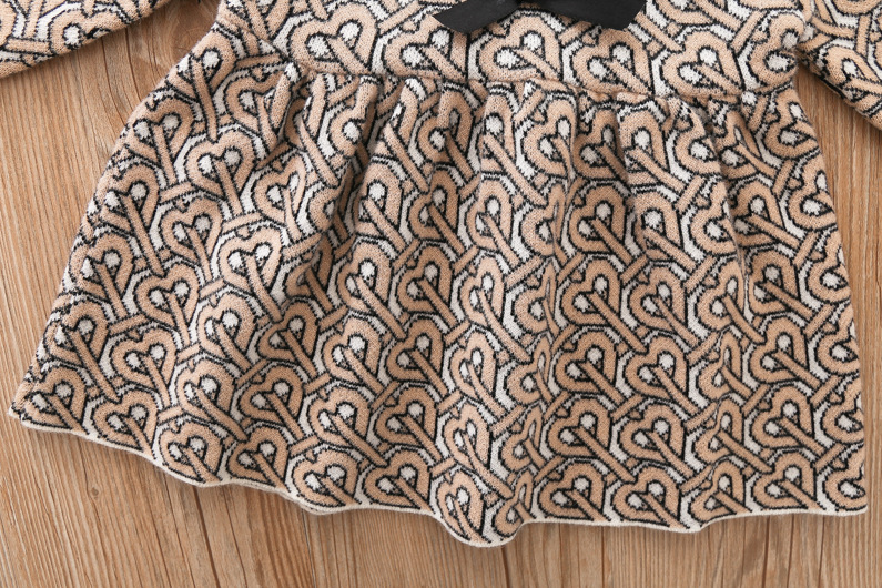 winter girls baby dress