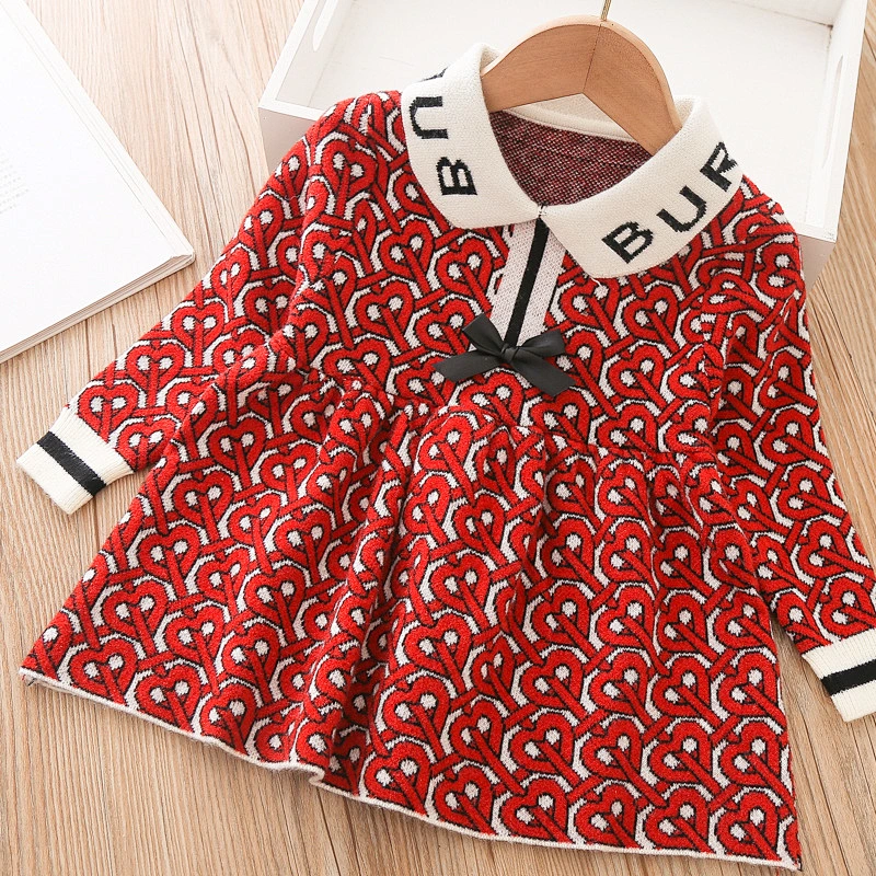 winter fashion dress winter dress for baby girls casual winter dresses