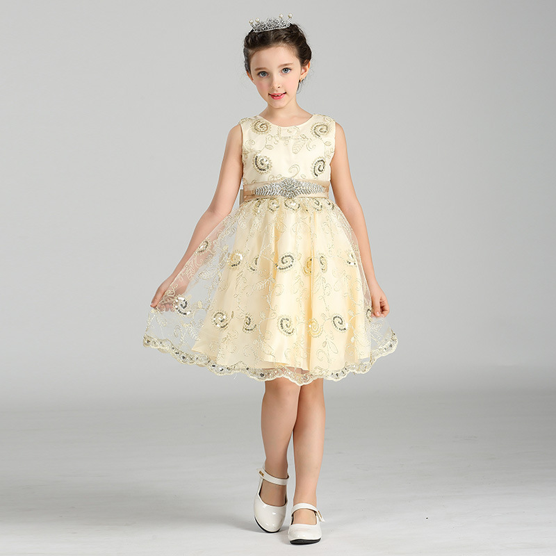 kid grown party dress