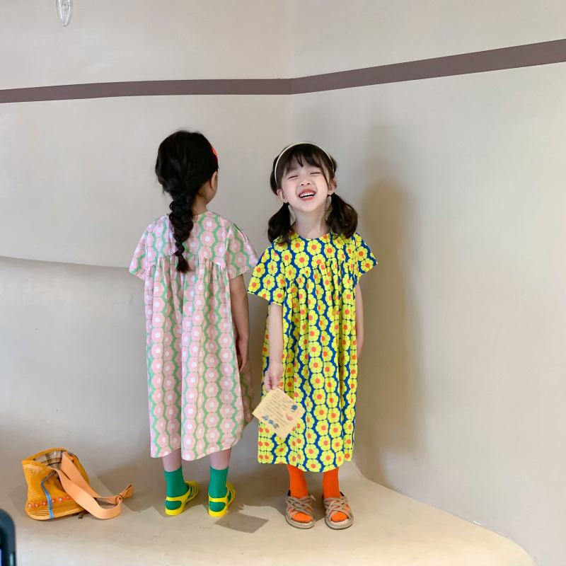 dress long kids girl