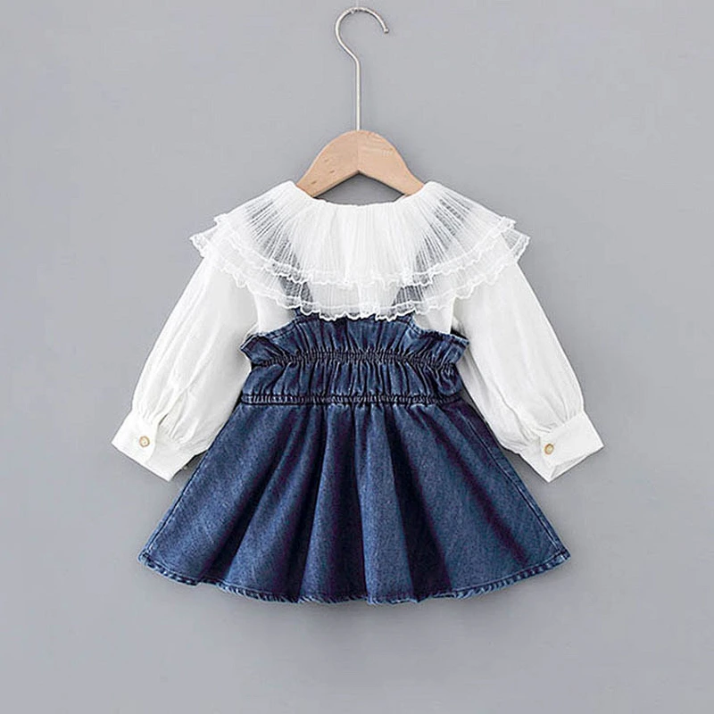 Autumn Fashion kids autumn dress set