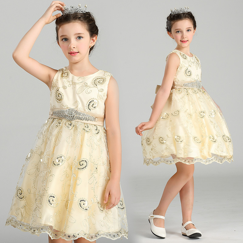 kid grown party dress