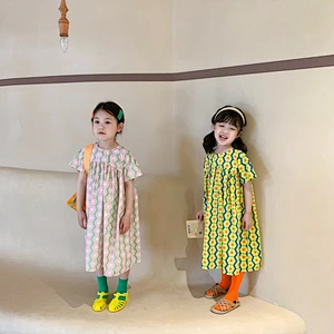 New Fashion dress for kids wholesale kids flower girl dresses