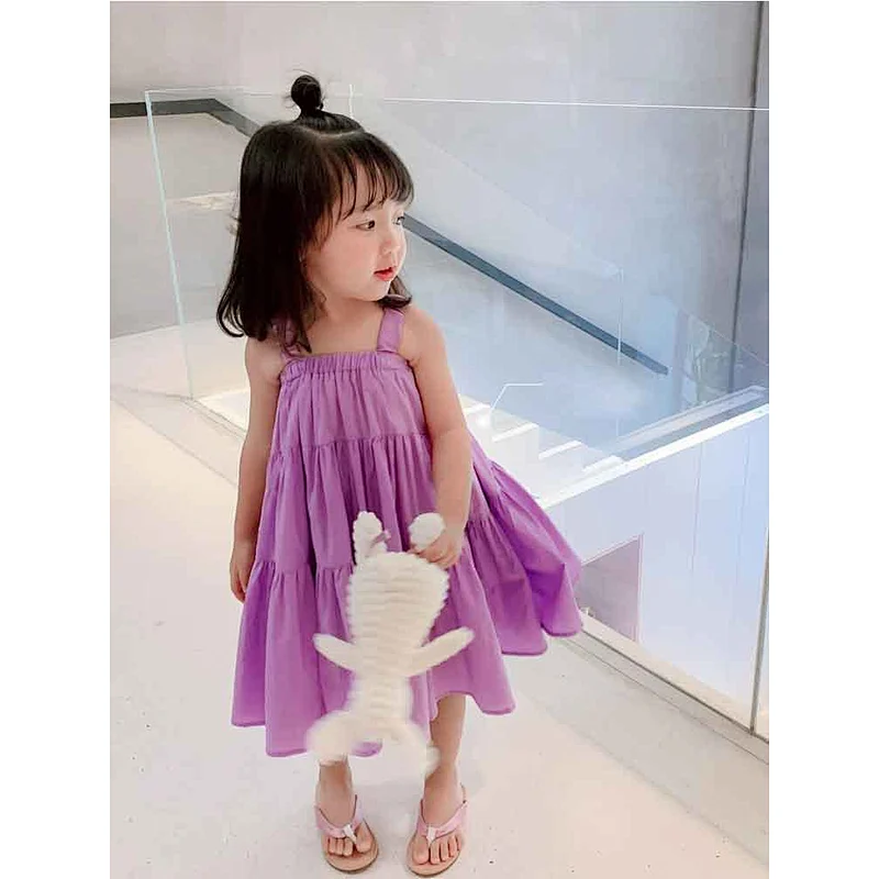 Latest kids big dress fashion kids dress clothes children girls dress in kids long dress