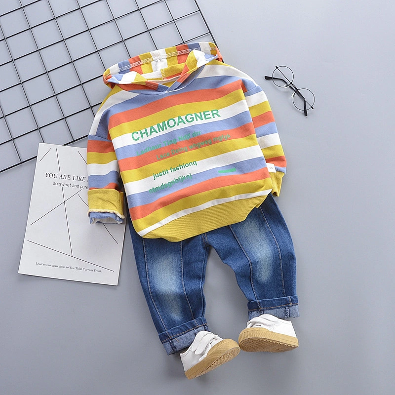 Spring and Autumn Clothes boys hoodie sets