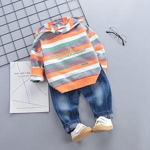 Spring and Autumn Clothes boys hoodie sets