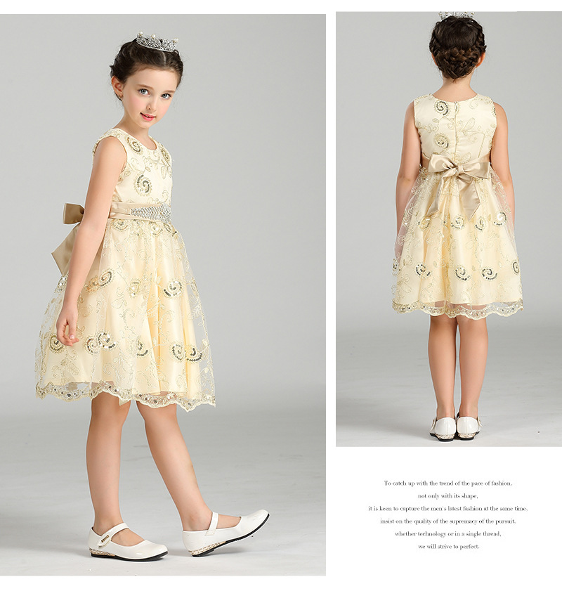 kid grown party dress