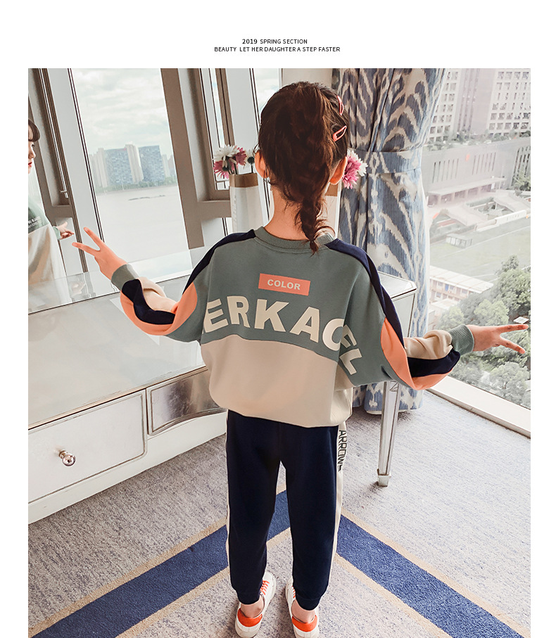 Baby Girl 2022 Clothing Set Sweat Shirt And Pants Children Sport Suit Outfits