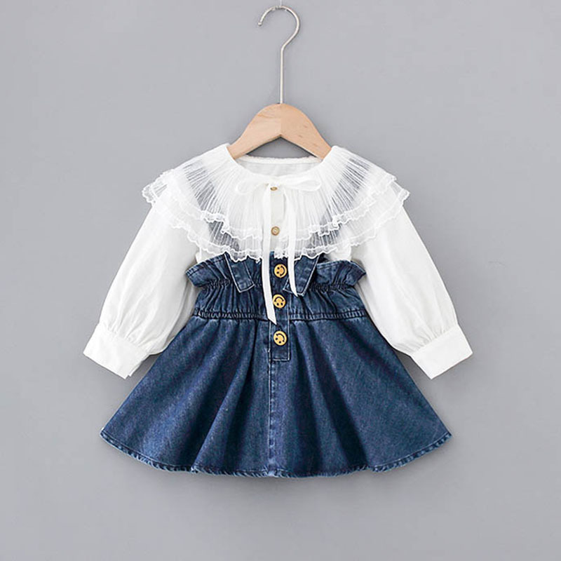 baby girl long sleeve skirt
