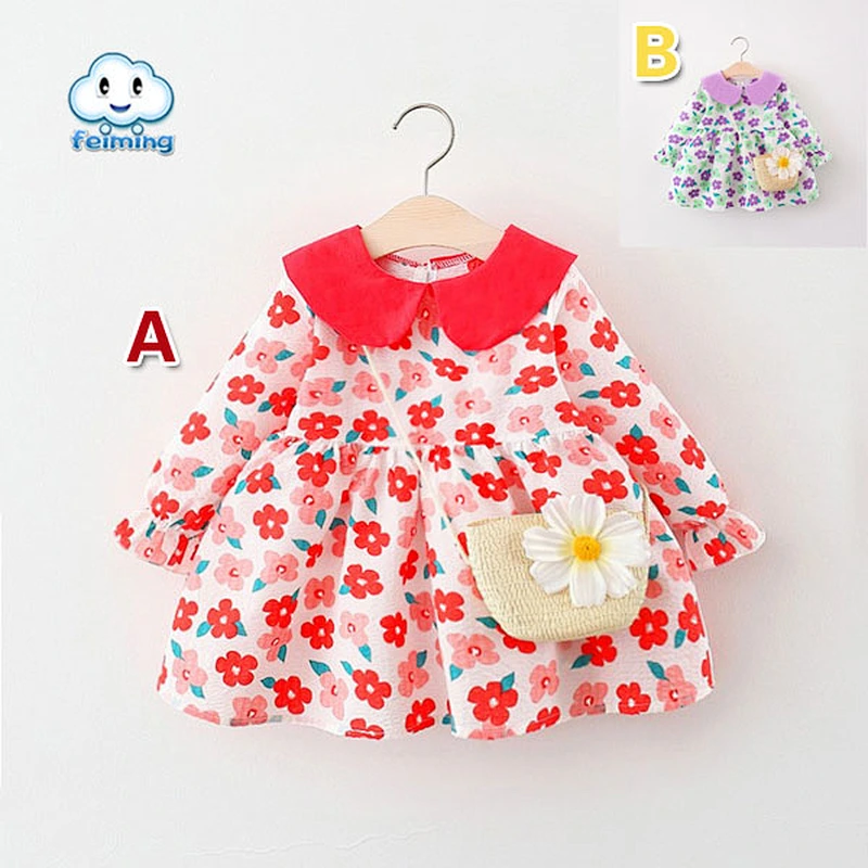 girl dresses autumn dresses for kids 2022 baby girls autumn dress