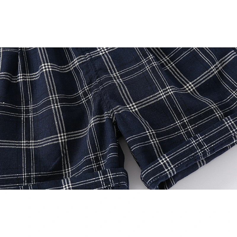 Fashion design checker kids pants boy kids pants for baby kids