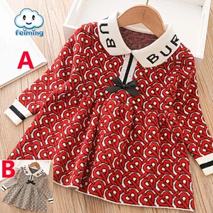 winter fashion dress winter dress for baby girls casual winter dresses