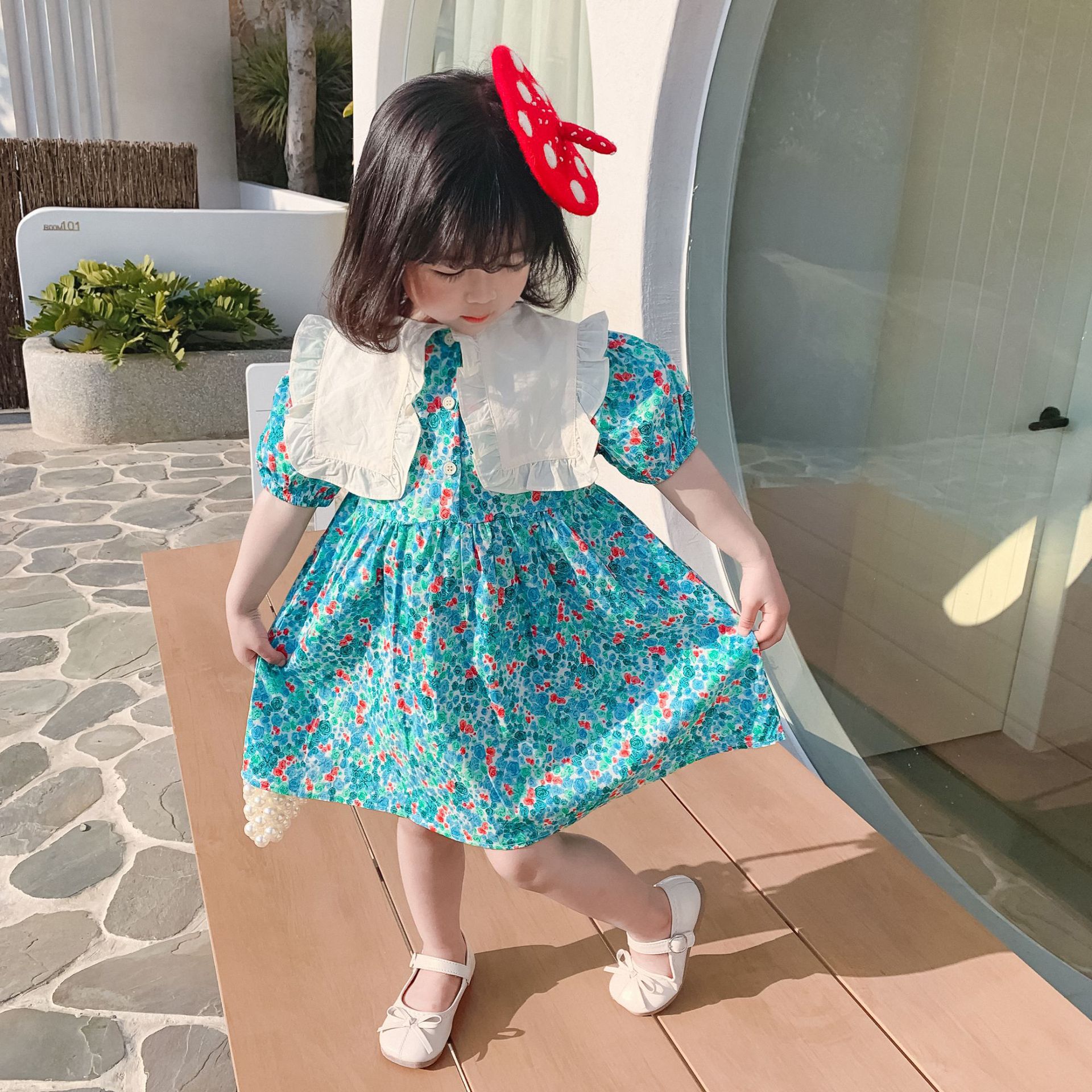 kid dress cotton wear