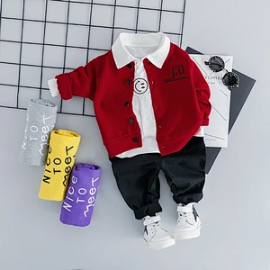 New boys autumn 3 Piece Pants Set