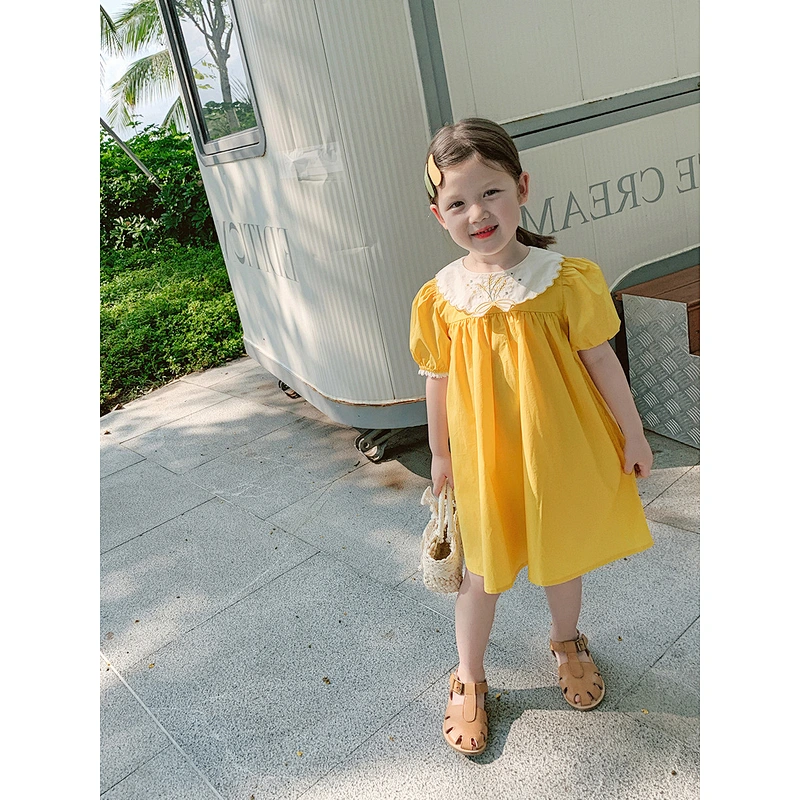 Boutique kids dresses for girls summer girls skirts dresses kids