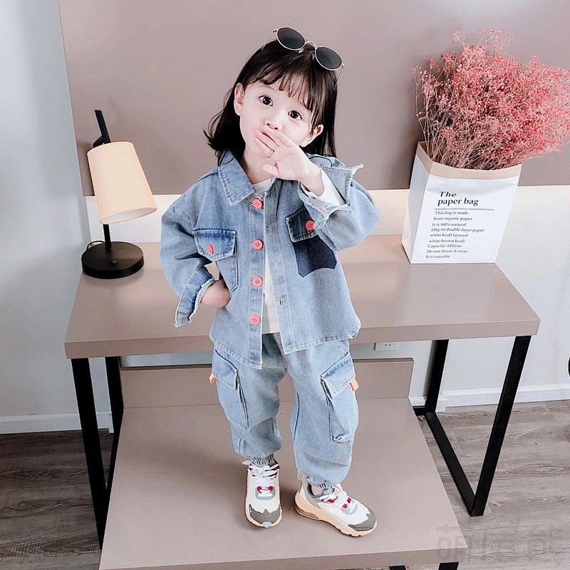 Infant Little Baby Girls Clothing Set autumn girls tow-pieces suit