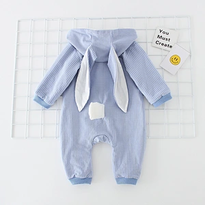 Autumn romper ,Long sleeve baby romper, Hooded Romper,100% cotton romper