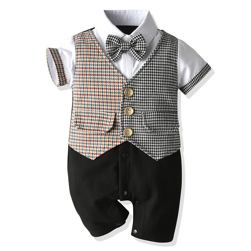 boys short sleeve suit