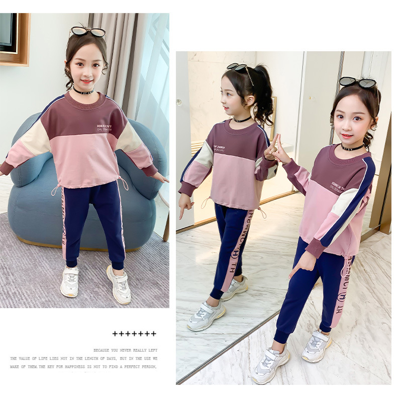 Girl's Warm Autumn Clothing Set